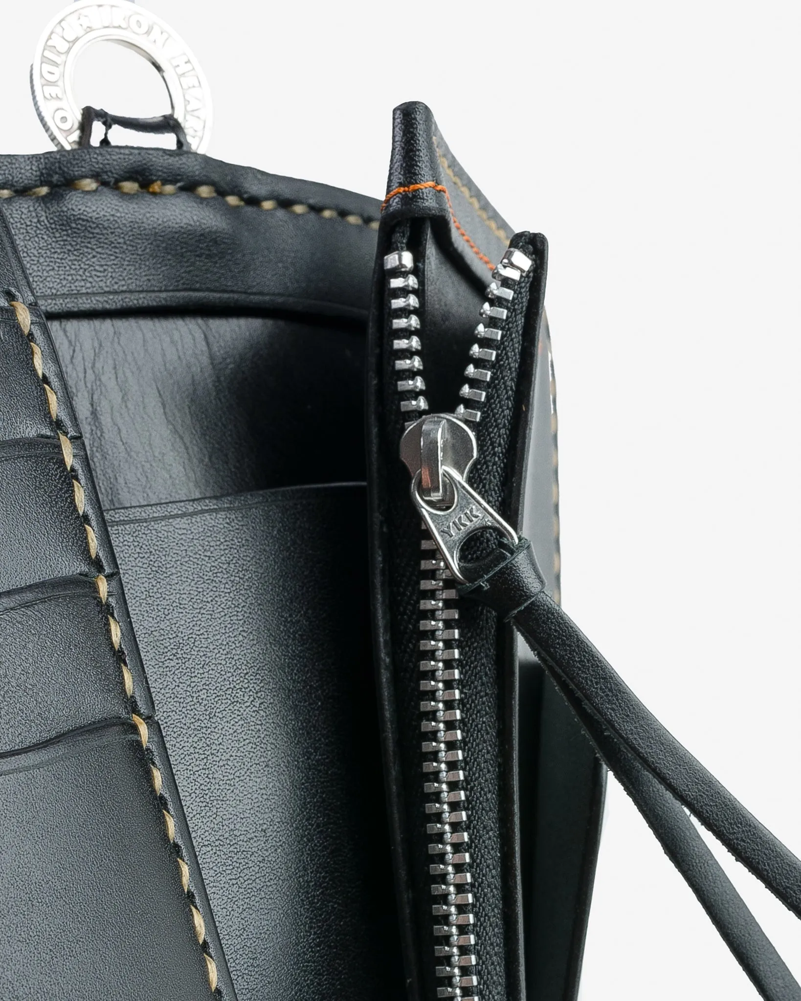Medium Shell Cordovan Wallet - Black