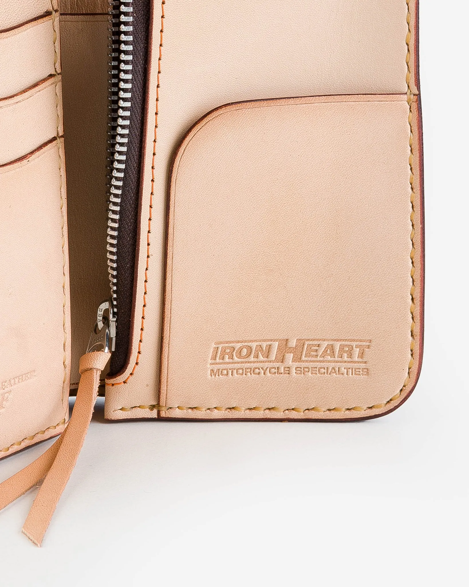 Medium Shell Cordovan Wallet - Natural