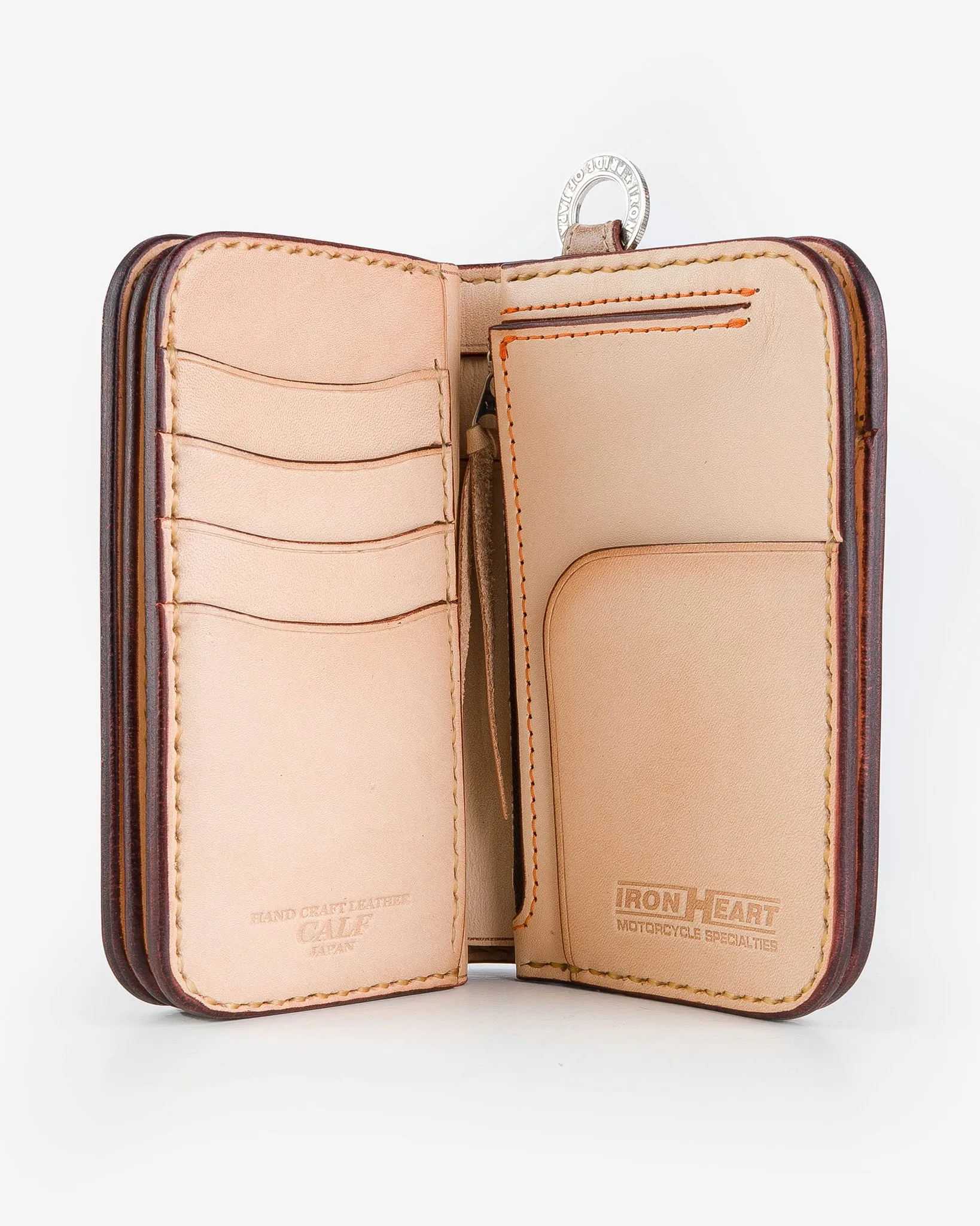 Medium Shell Cordovan Wallet - Natural