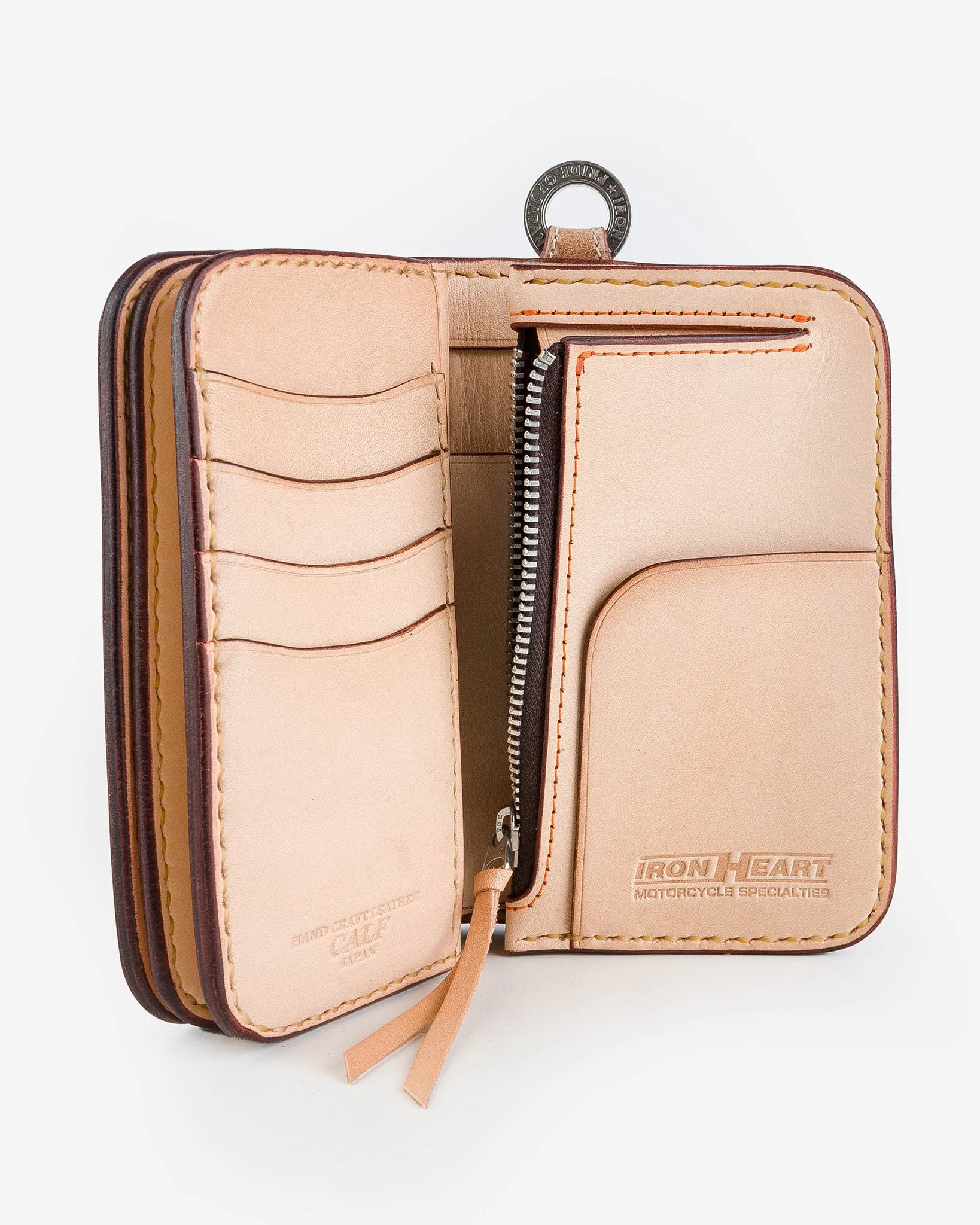 Medium Shell Cordovan Wallet - Natural