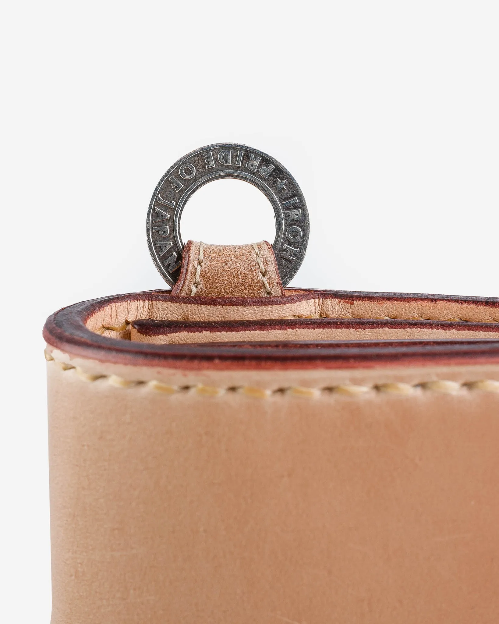 Medium Shell Cordovan Wallet - Natural