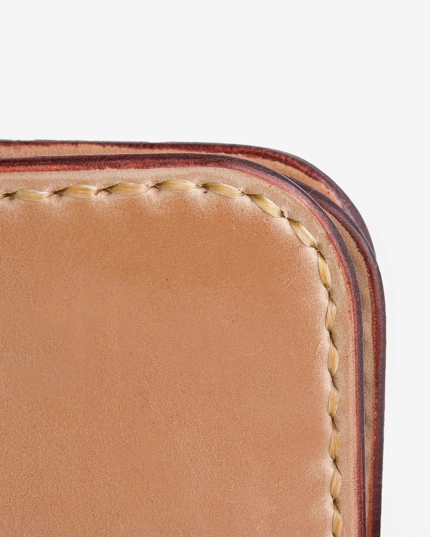 Medium Shell Cordovan Wallet - Natural