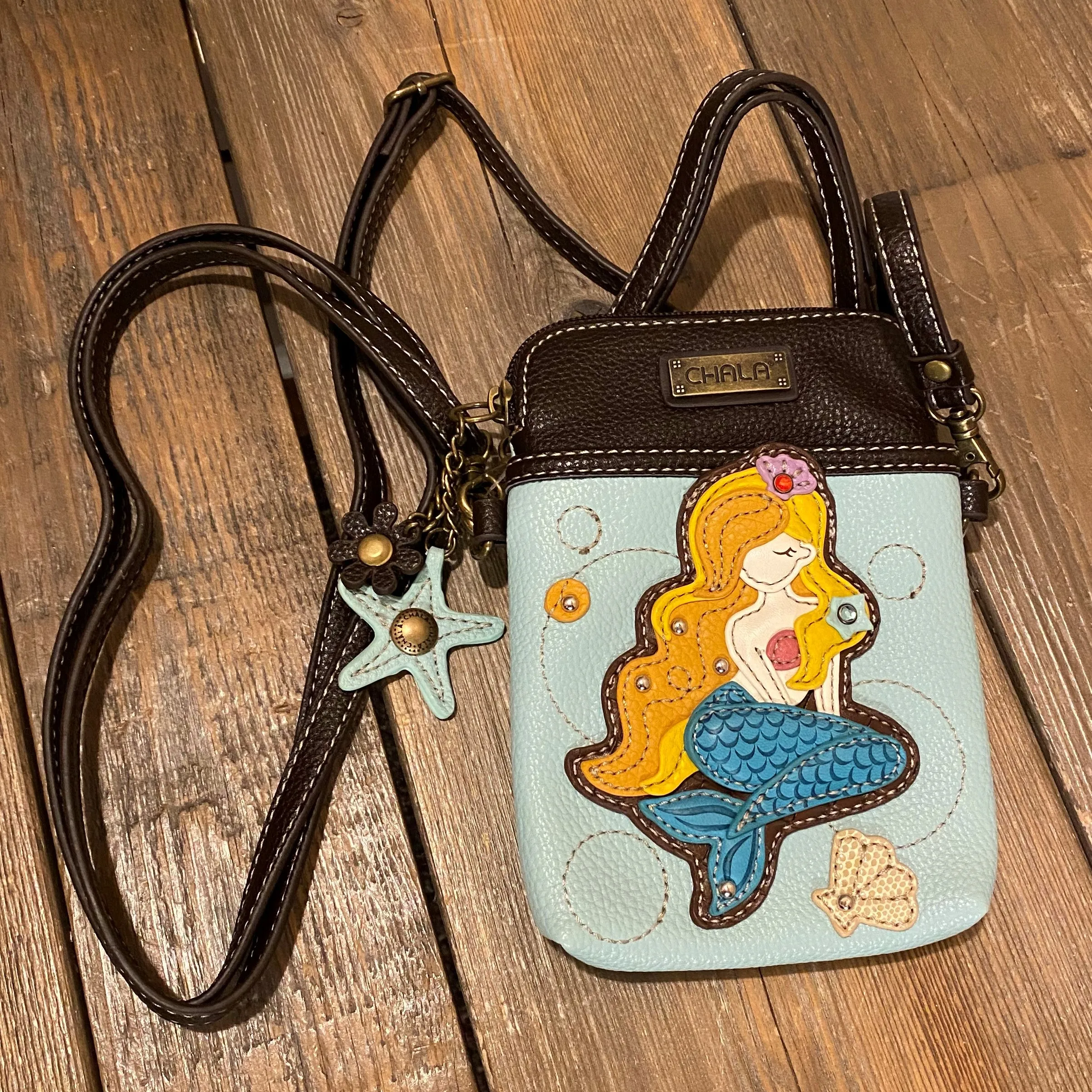 Mermaid Cellphone Crossbody