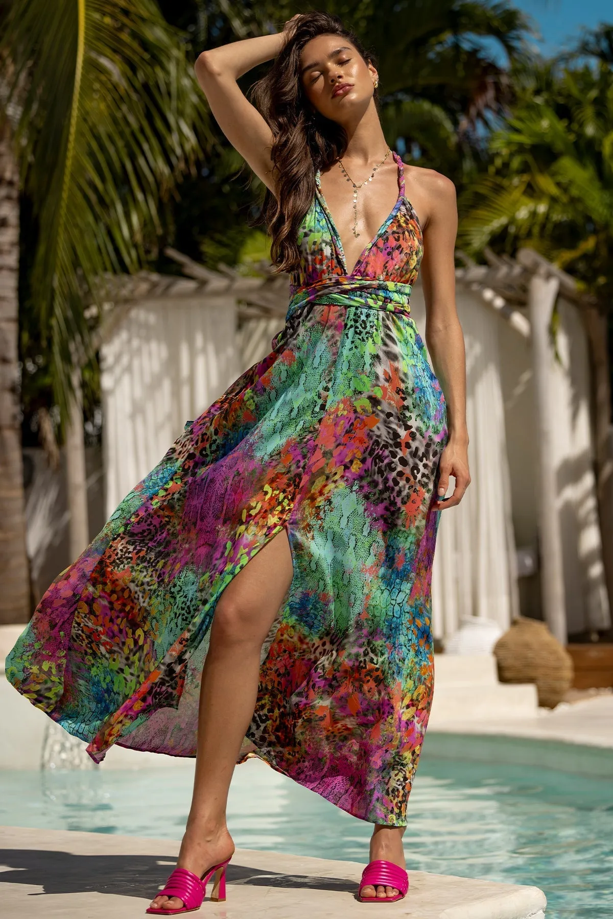 MIAMI MYSTIQUE - Convertible Maxi Dress