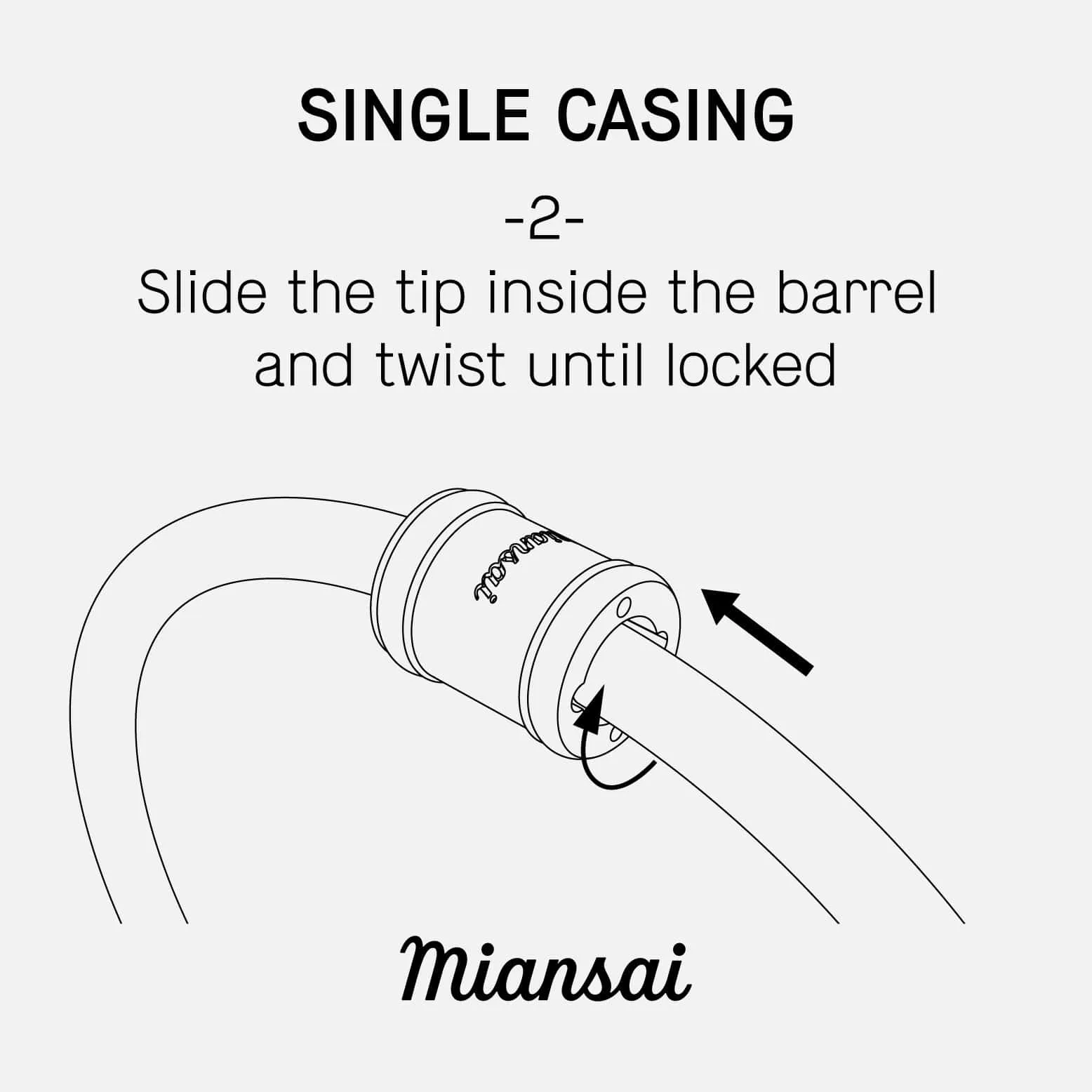 Mini Single Rope Casing, Gold