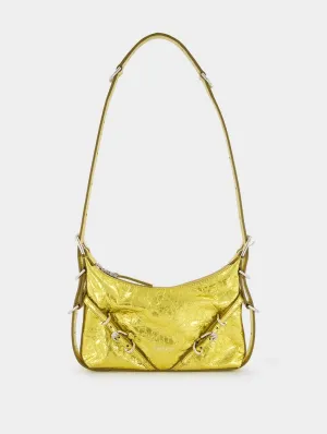 Mini Voyou Bag In Laminated Leather