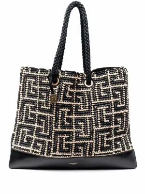 Monogram tote bag