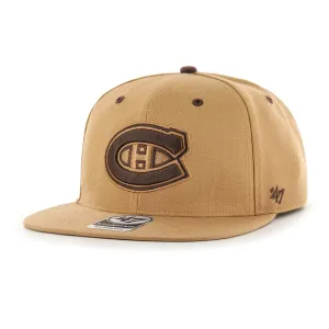 Montreal Canadiens 47 Brand NHL Toffee Captain Hat Tan