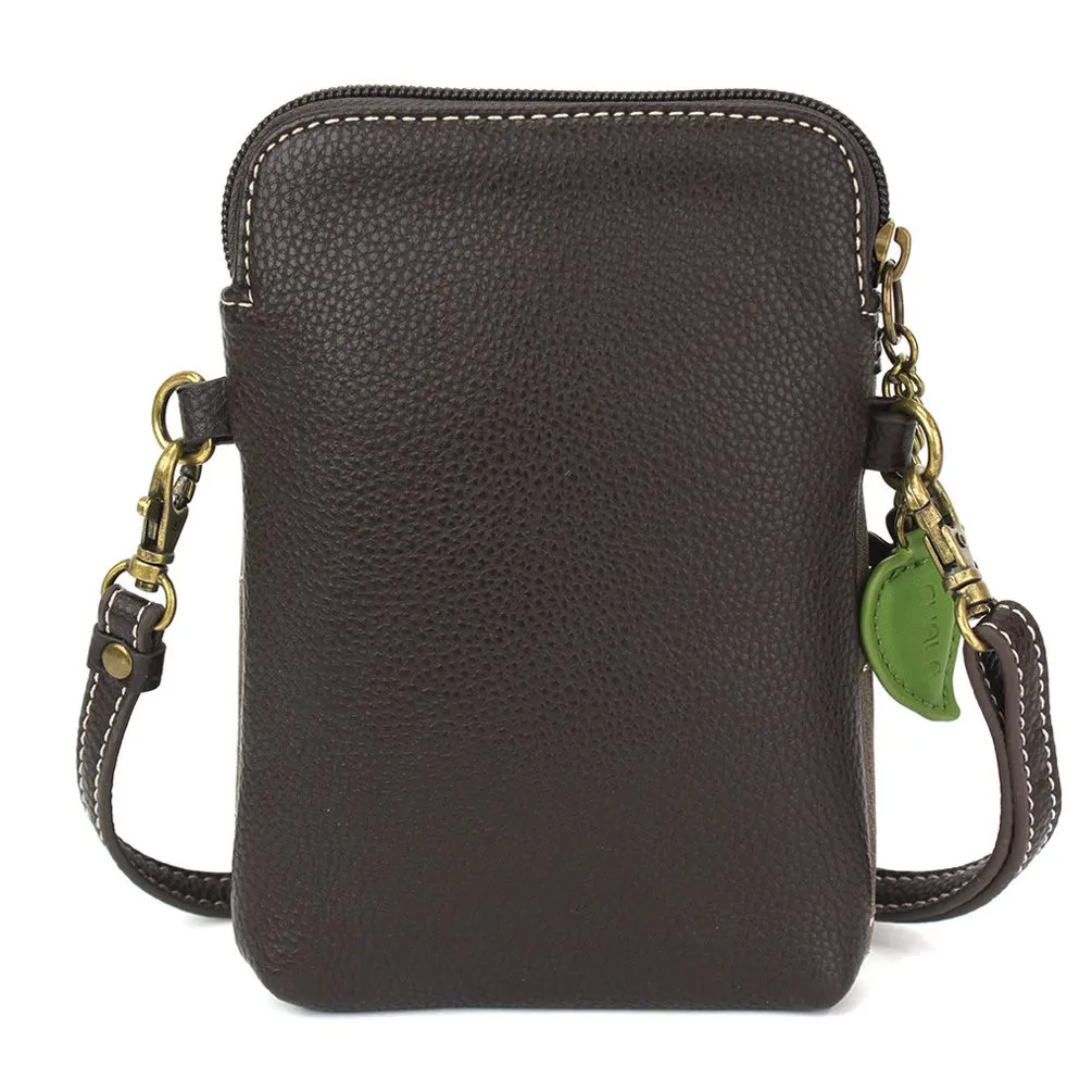 Moose Cellphone Crossbody - Stone Gray