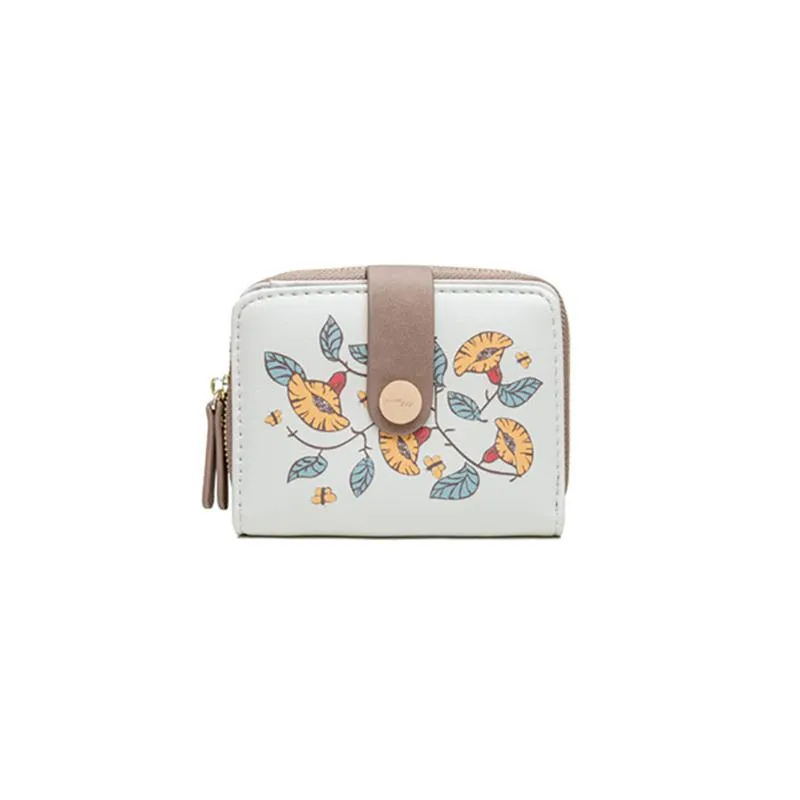 Morning Glory Multifunctional Wallet
