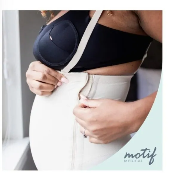 Motif Medical Postpartum Recovery Garment C Section Recovery Shapewear Size M