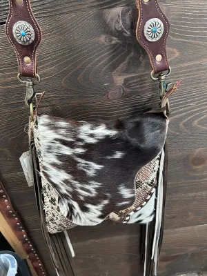 Myra Bag Culver Draw Fringed Concealed Carry bag S-8413