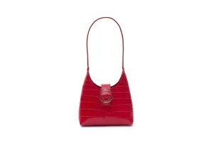 Nº44 Lucite Buckle Mini - Rouge Croc