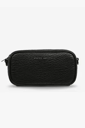 New Normal Black Bubble Mini Cross Body with Chain