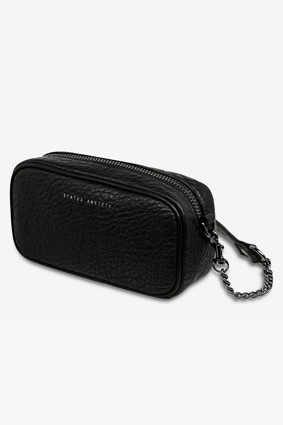 New Normal Black Bubble Mini Cross Body with Chain