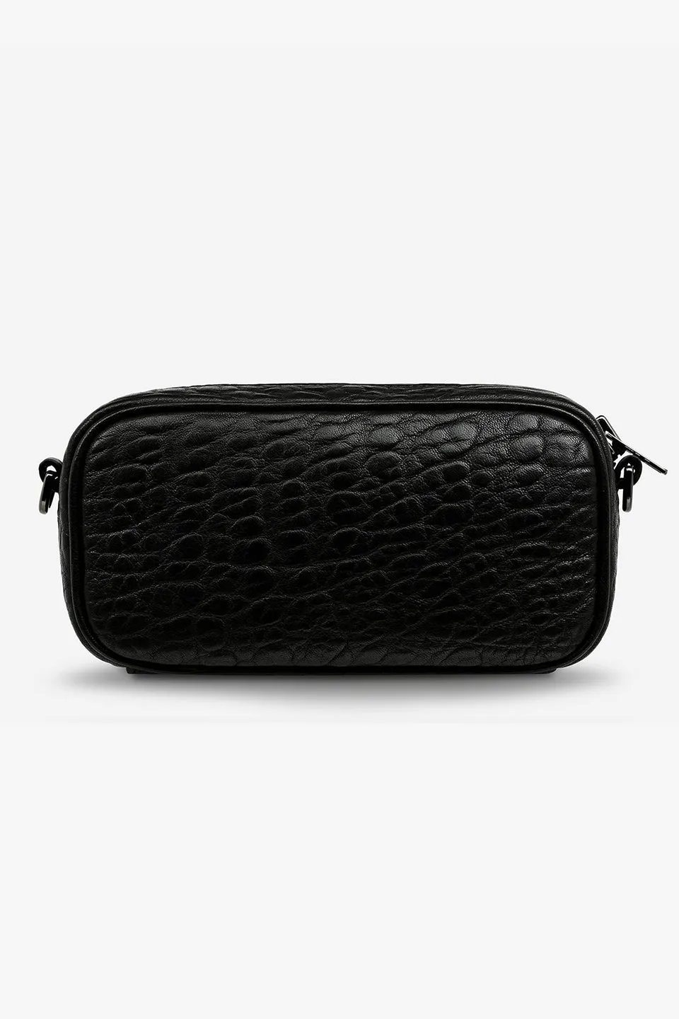 New Normal Black Bubble Mini Cross Body with Chain