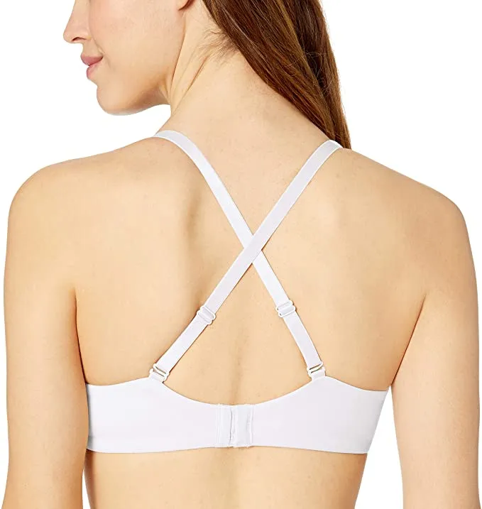New with tags! Wonderbra Womens 2 Ways to Wear Underwire Bra, White, Sz 38C!