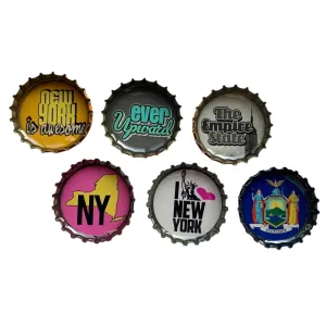 New York Bottlecap Magnets