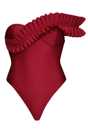 Nisi Wine One Piece Swimsuit