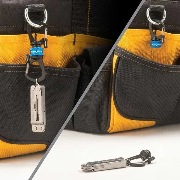 Nite Ize  SlideLock 360° Magnetic Locking Dual Carabiner
