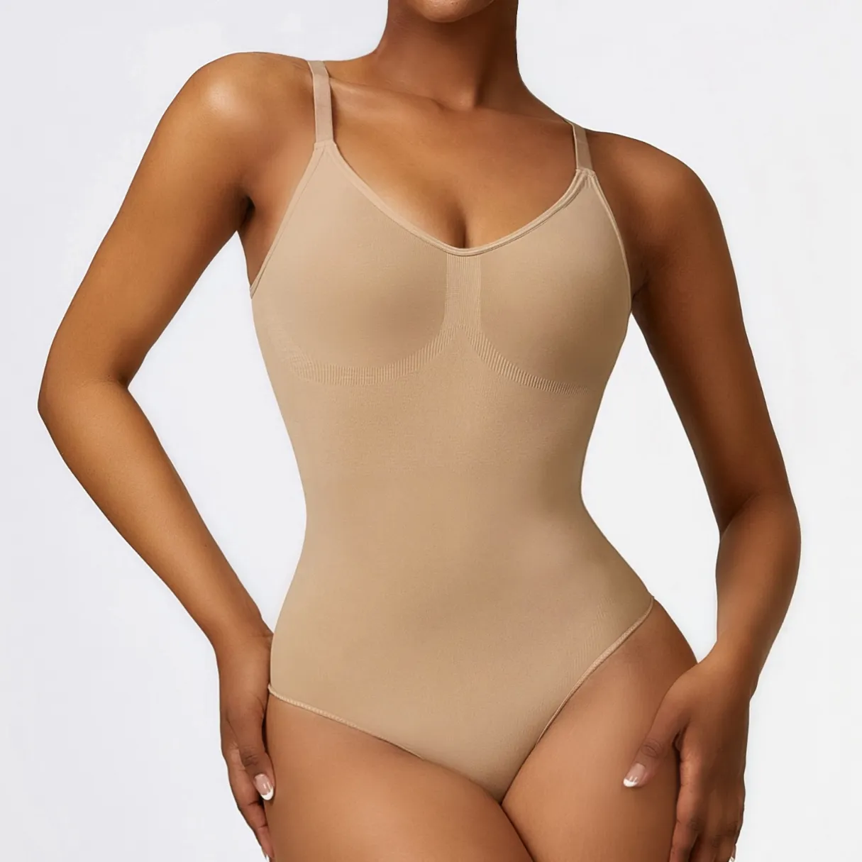NUDE SEAMLESS SCULPT BODYSUIT