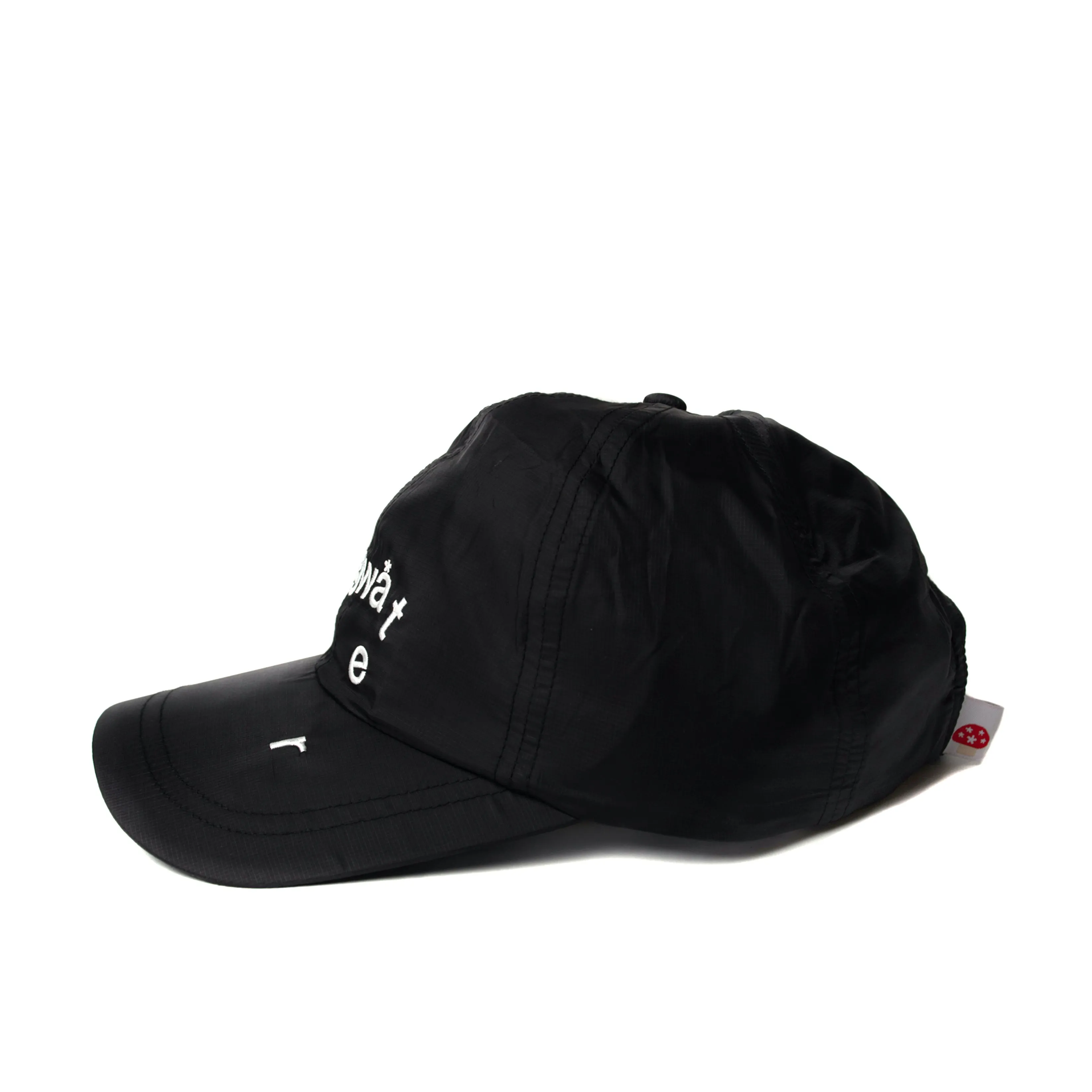Nylon Stingwater Melting Logo Hat Black