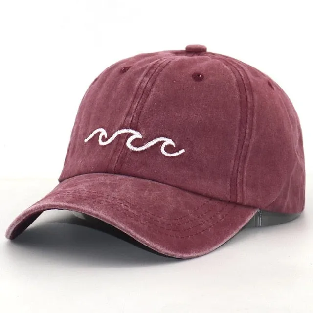 Ocean Wavy Cap