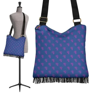 Optician Blue Crossbody Handbag