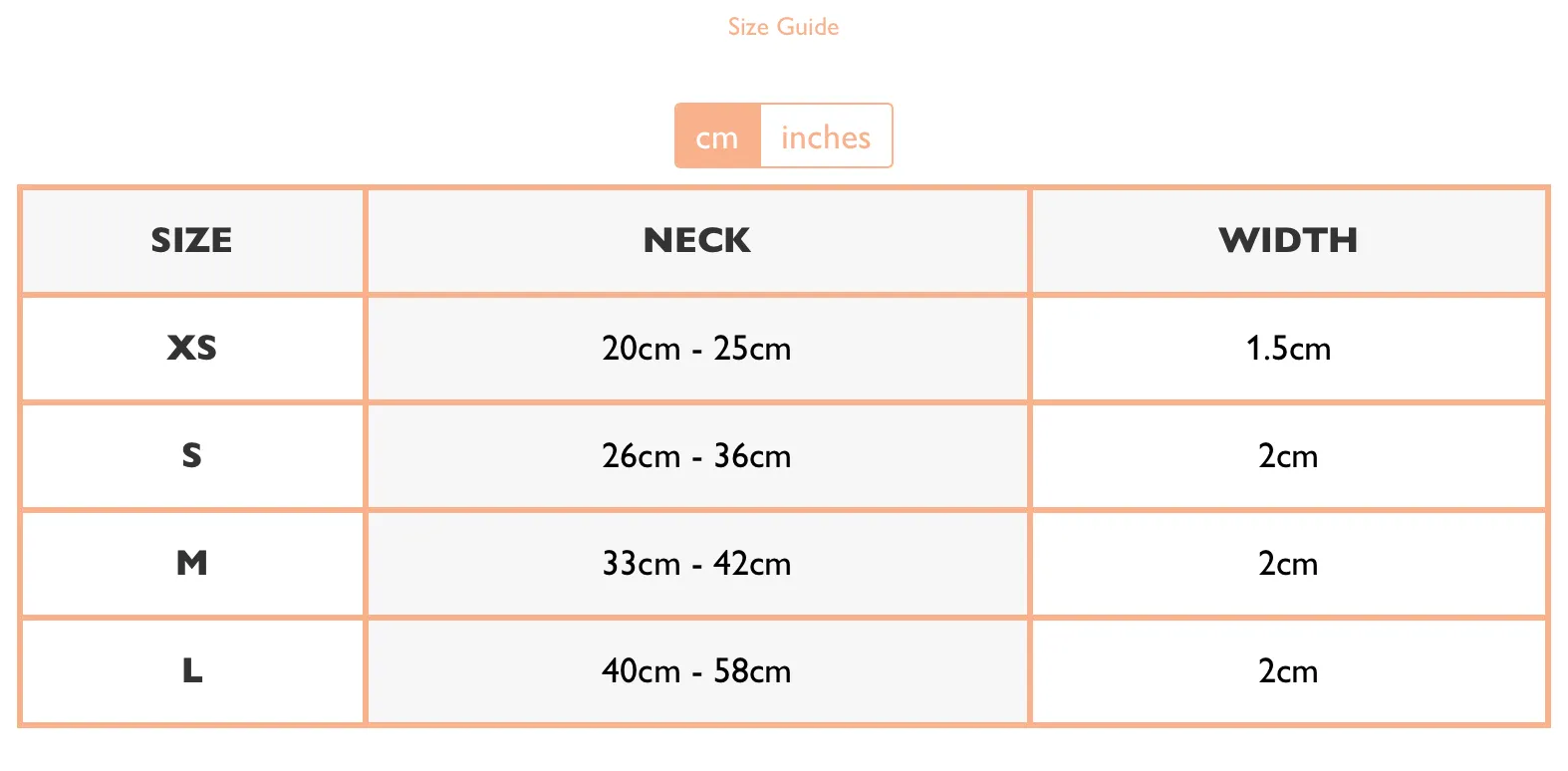 Orange Crush Waterproof Collar Pablo & Co