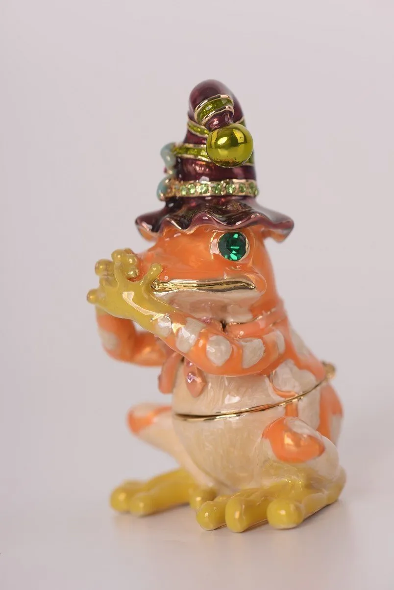 Orange Speak No Evil Frog