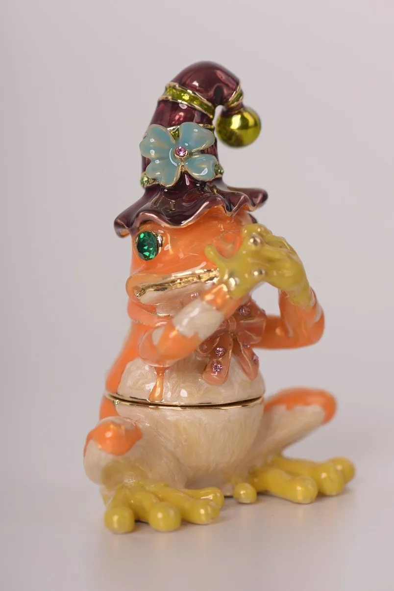 Orange Speak No Evil Frog
