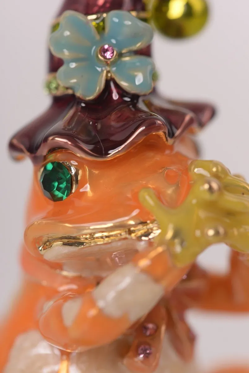 Orange Speak No Evil Frog