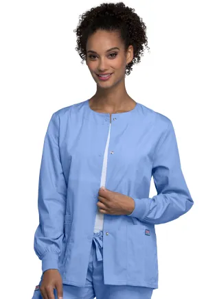 Originals 4350 Snap Front Warm-Up Jacket Ciel