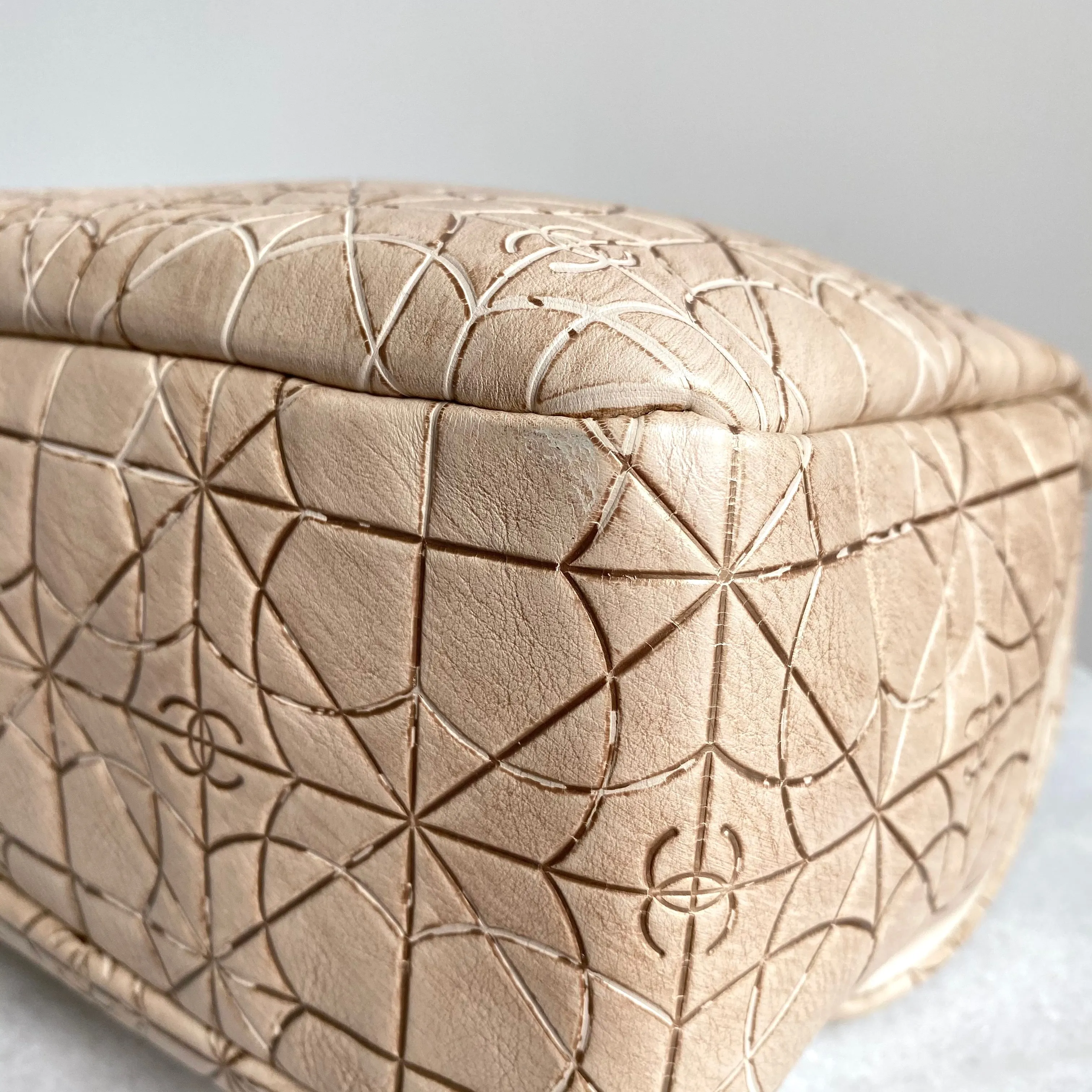 Paris-Moscou Moujik Sand Beige Flap Bag