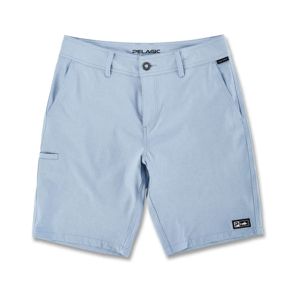 Pelagic Deep Sea Hybrid Shorts Slate