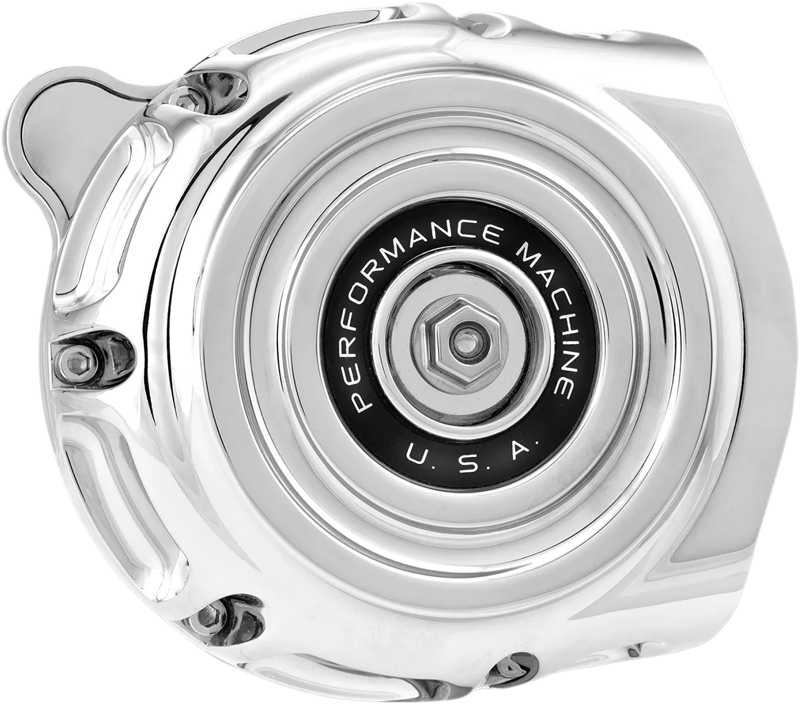 Performance Machine 0206-2131-CH Vintage Air Cleaner - Chrome