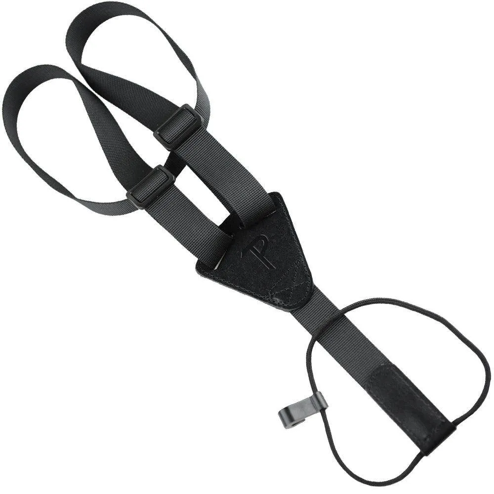 Perris Hope Collection Ukulele Strap ~ Black
