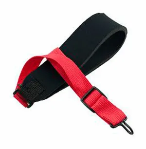 Perris Neoprene Padded Saxophone Strap in Red