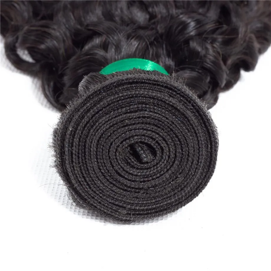 Peruvian Kinky Curly Bundles With 4×4 Closure 10A Grade 100% Human Remy Hair MYLOCKME