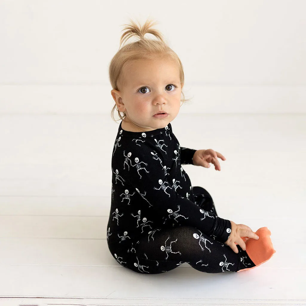 Posh Peanut Dancing Skelly Convertible One Piece