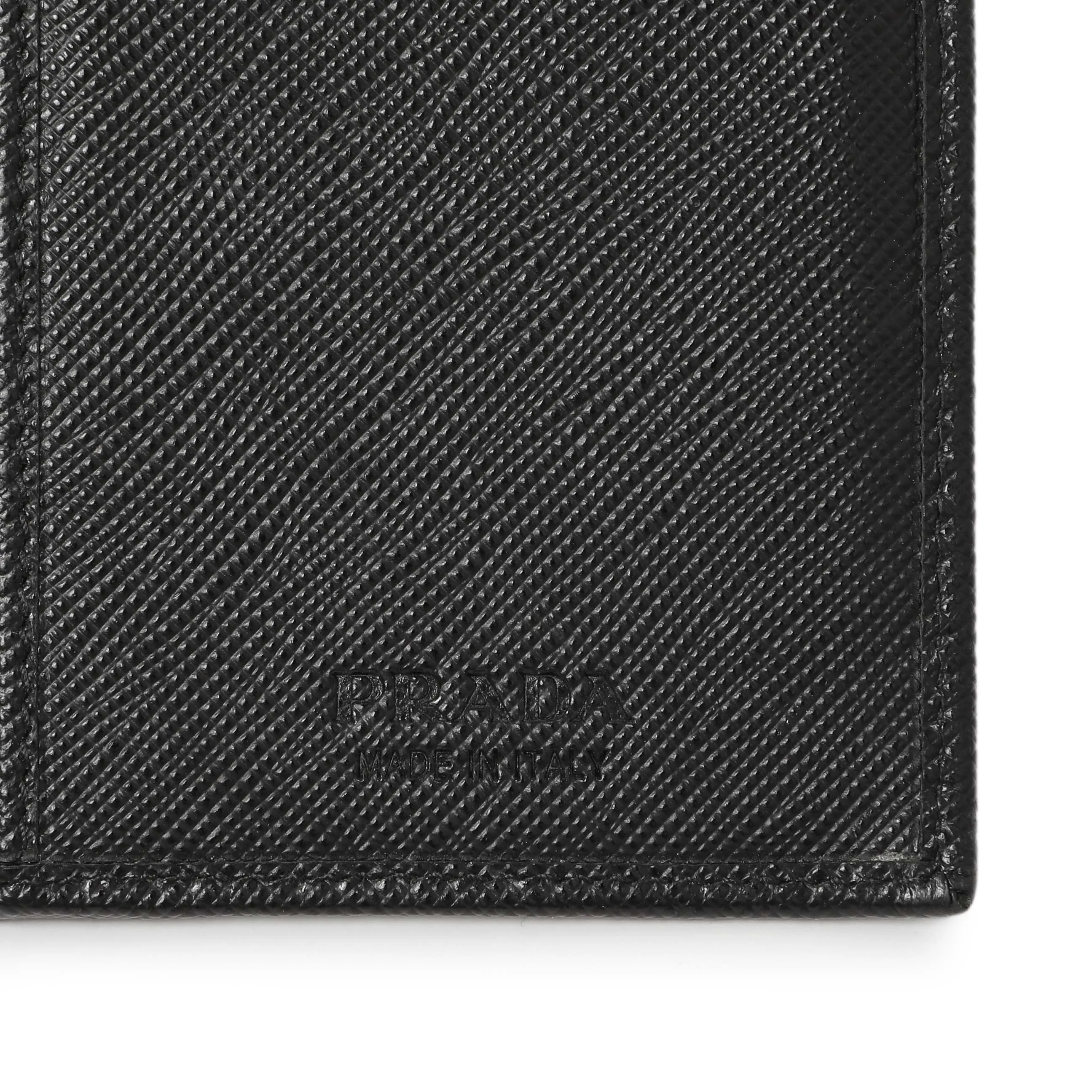 Prada Nero Saffiano Bifold Long Wallet