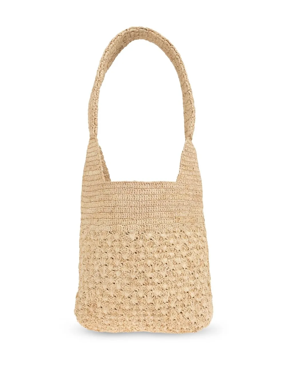 Praia small straw shoulder bag