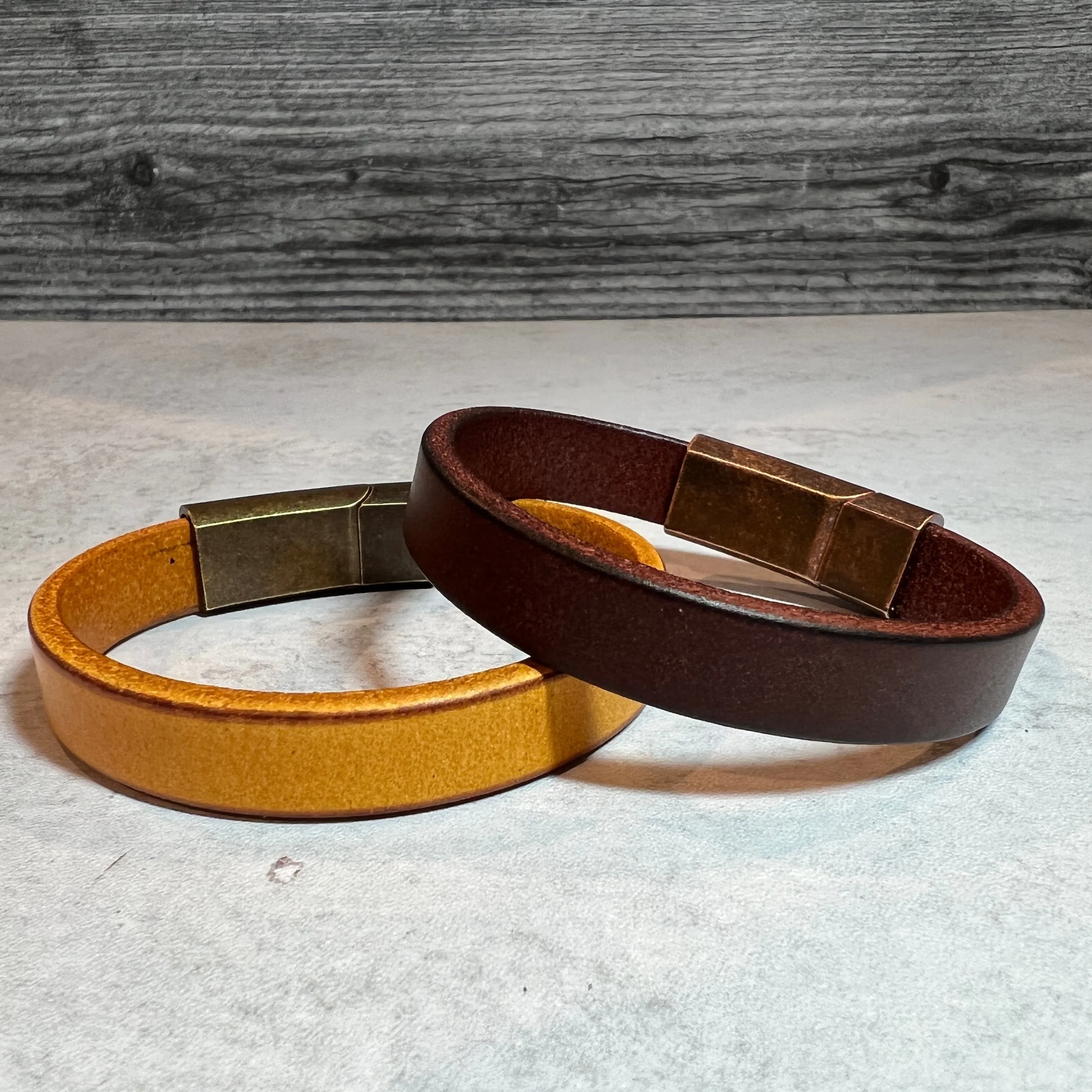 Premium Custom Leather Bracelet