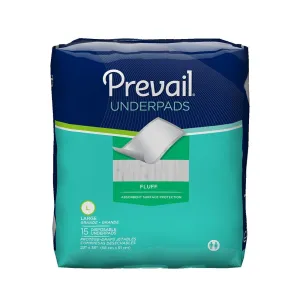 Prevail Fluff Underpad - 23"x36" 10 Bags of 15, 150 underpads Per Case