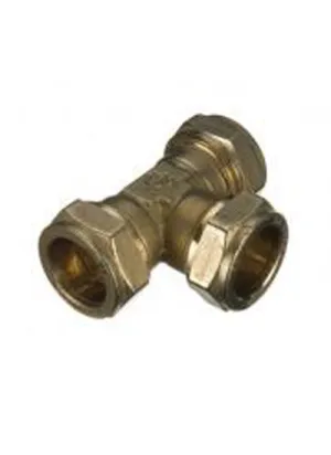 PrimaPlus Dzr Compression Equal Tee 22mm (Pack of 10)