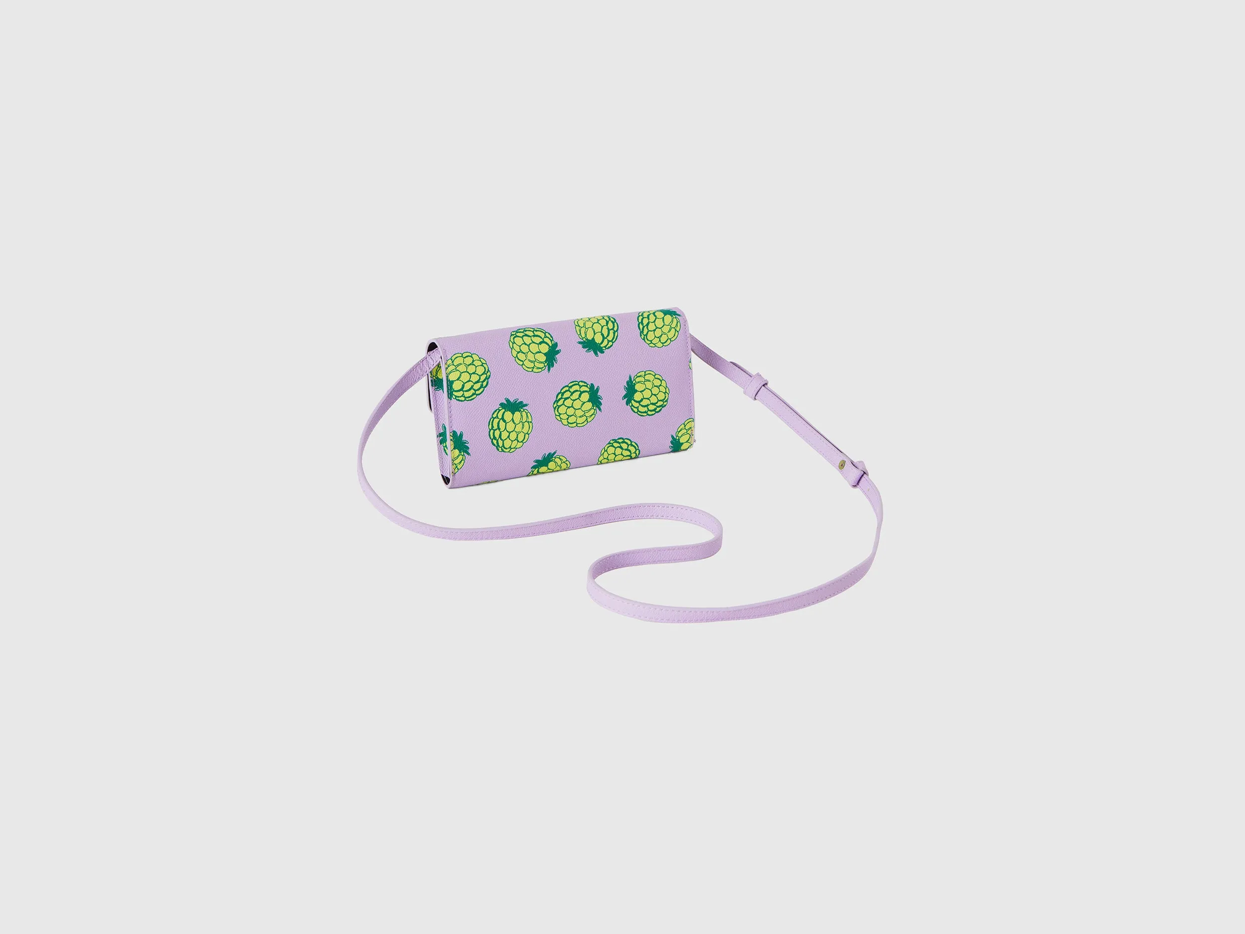 Printed Magnetic Closure Sling Bag