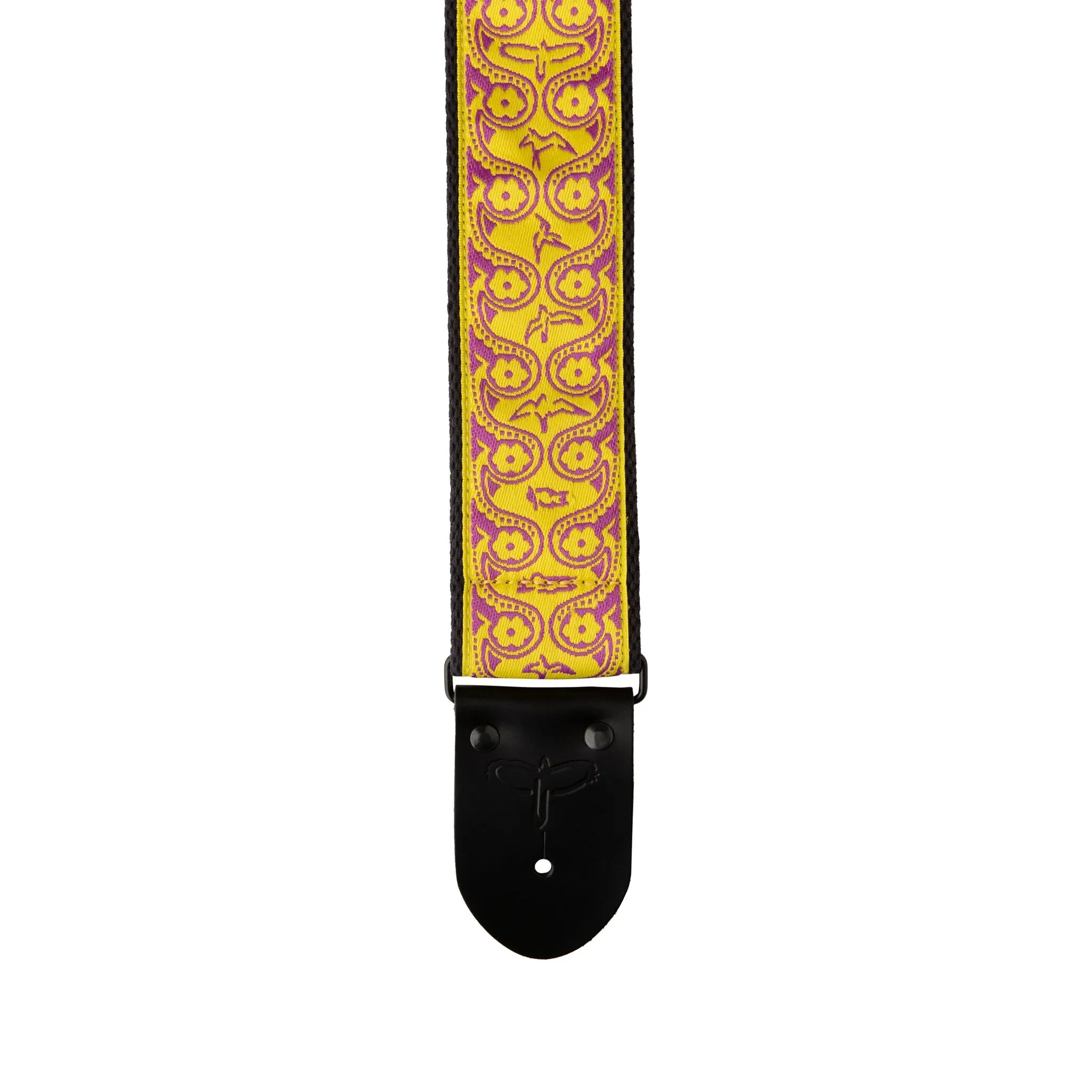 PRS 2.5Inch Retro Guitar Strap, Fleur Violet