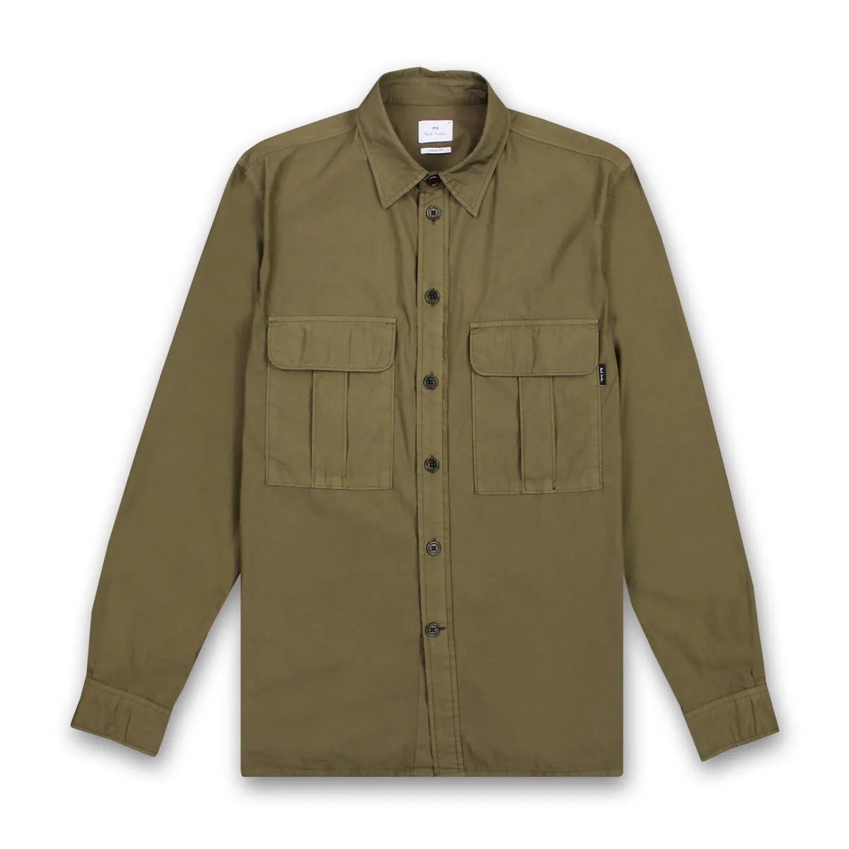 PS Paul Smith - Patch Pocket Shirt in Khaki