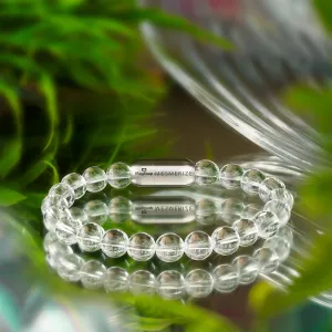 Pure Clear Quartz Natural Stone Bracelet