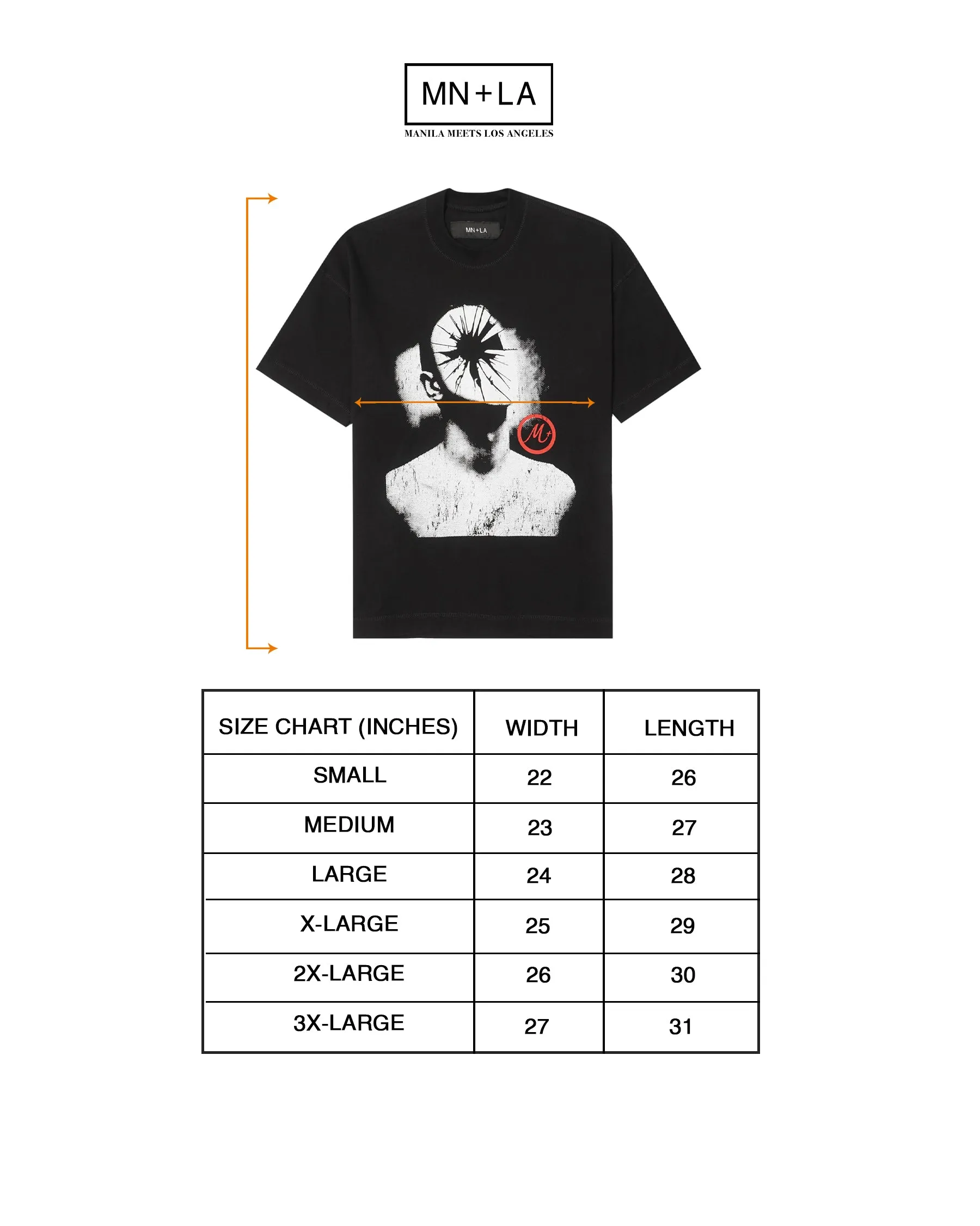 "HEAD SHOT" TEE IN ANTHRACITE